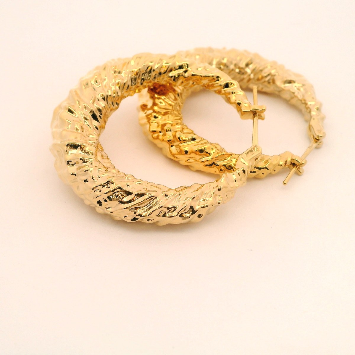 Textured Gold Pendant